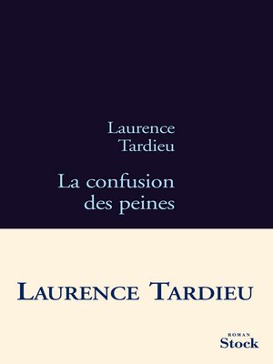 cover image of La confusion des peines